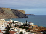 View accross Luz town